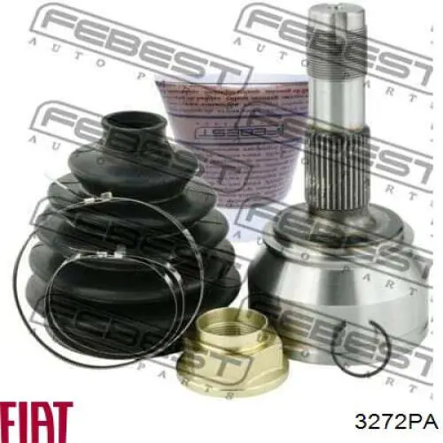 Привід передній лівий Fiat/Alfa/Lancia 3272PA ціна, від 91.64 USD