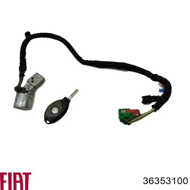 Замок запалювання Fiat/Alfa/Lancia 36353100 ціна, від 36.12 USD