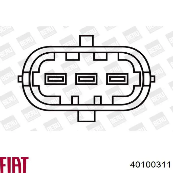 Сальник колінвала двигуна, задній Fiat/Alfa/Lancia 40100311 ціна, від 14.82 USD