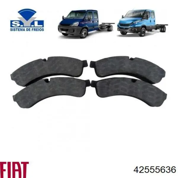 Купити 42555636 Fiat/Alfa/Lancia Супорт гальмівного, заднього