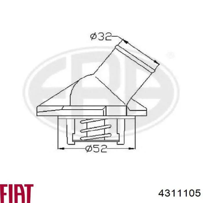 Термостат в зборі Wahler 302287D