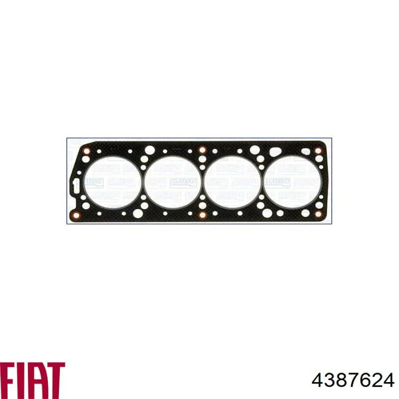 Купити 4387624 Fiat/Alfa/Lancia Прокладка ГБЦ