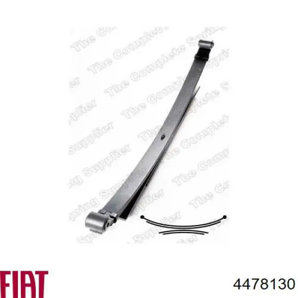 Ресори задні 4478130 Fiat/Alfa/Lancia
