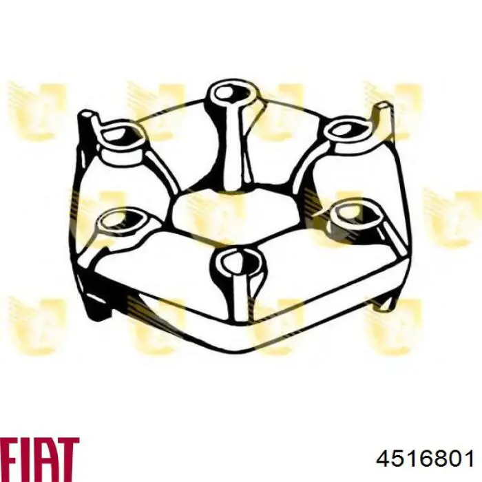Карданний шарнір Fiat/Alfa/Lancia 4516801 ціна, від 7.16 USD