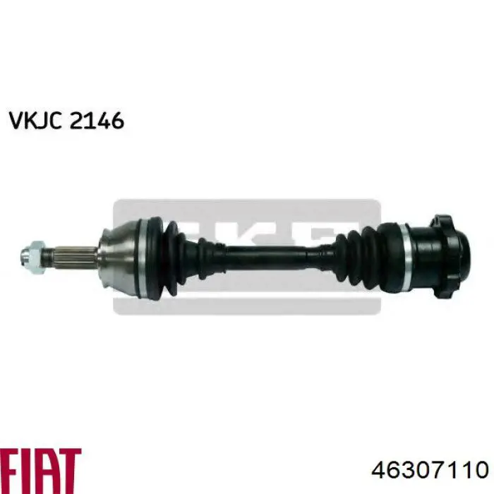 Привід передній лівий Fiat/Alfa/Lancia 46307110 ціна, від 38.01 USD