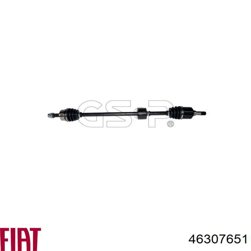Привід передній лівий Fiat/Alfa/Lancia 46307651 ціна, від 29.69 USD