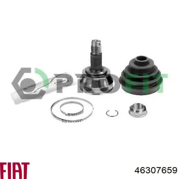 Граната колісна Fiat/Alfa/Lancia 46307659 ціна, від 30.48 USD
