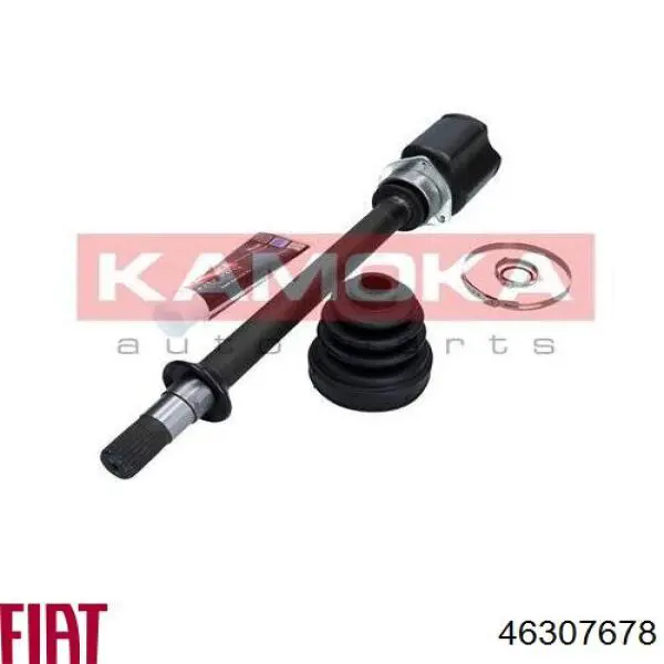 Піввісь передня, права Fiat/Alfa/Lancia 46307678 ціна, від 100.62 USD