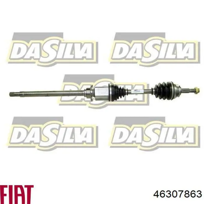 Піввісь передня, права Magneti Marelli 302004190164 ціна, від 114.63 USD