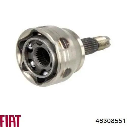 Граната колісна Fiat/Alfa/Lancia 46308551 ціна, від 46.73 USD