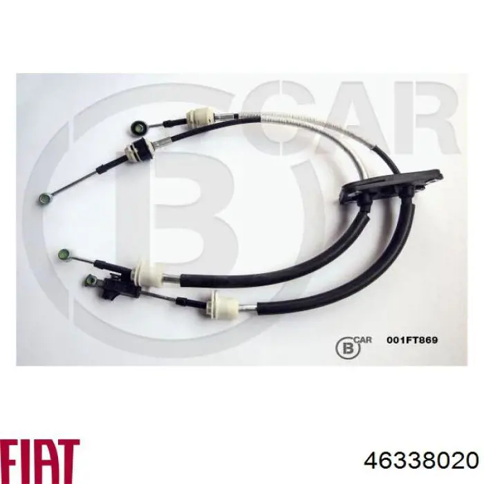 Трос перемикання передач, здвоєний Fiat/Alfa/Lancia 46338020 ціна, від 149.30 USD