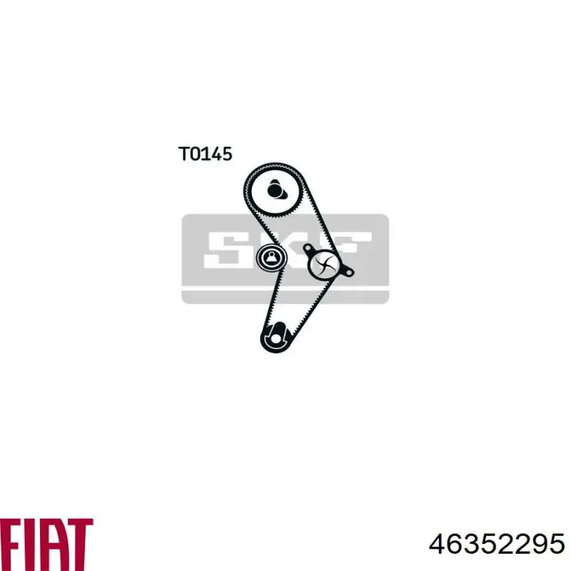 Купити 46352295 Fiat/Alfa/Lancia ГРМ ремень