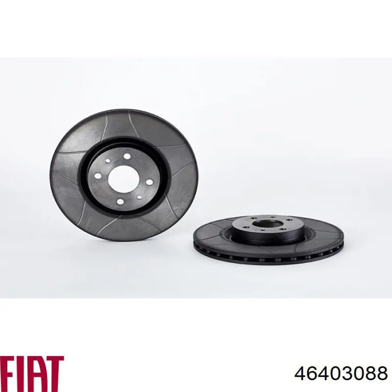 Диск гальмівний передній Fiat/Alfa/Lancia 46403088
