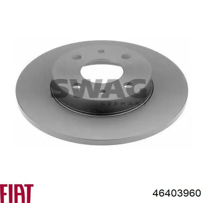 Задні дискові гальма Fiat/Alfa/Lancia 46403960 ціна, від 21.31 USD