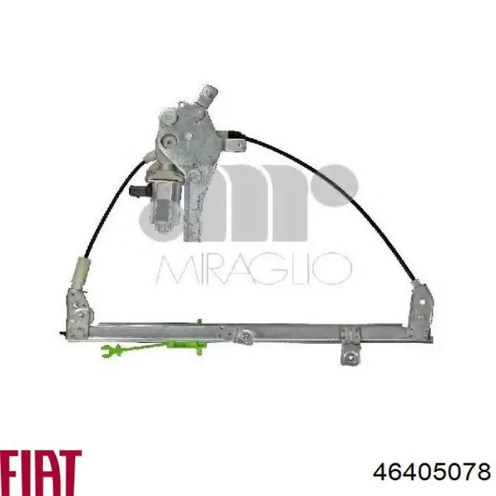Склопідйомник передньої лівої двері 46405078 Fiat/Alfa/Lancia