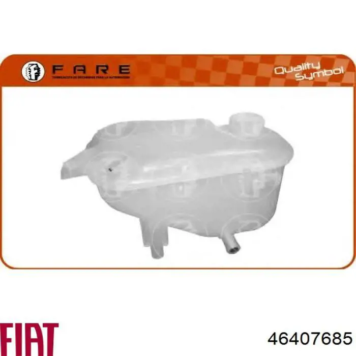 Бачок системи охолодження двигуна розширювальний Fiat/Alfa/Lancia 46407685 ціна, від 19.10 USD