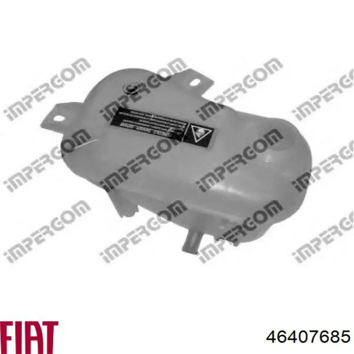 46407685 Fiat/Alfa/Lancia Розширювальний бачок охолодження