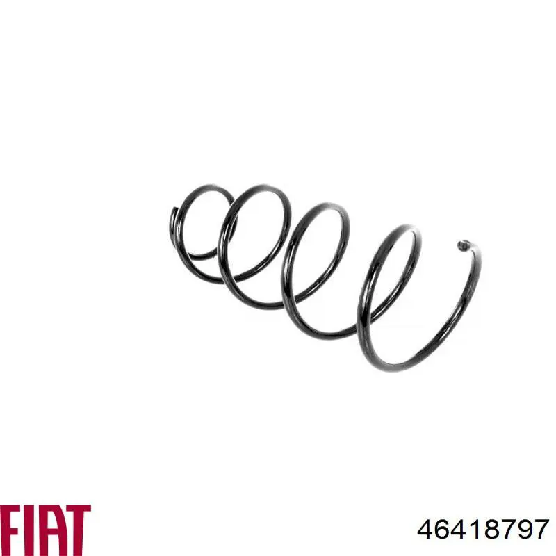 Пружина передня Fiat/Alfa/Lancia 46418797 ціна, від 24.74 USD