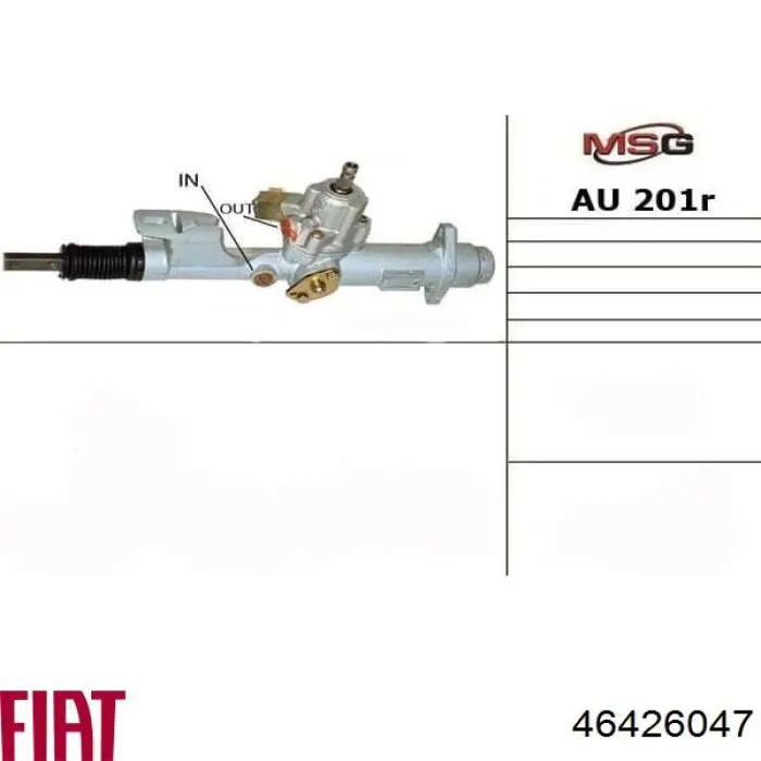 Управління рульове в зборі Fiat/Alfa/Lancia 7782438 ціна, від 190.04 USD