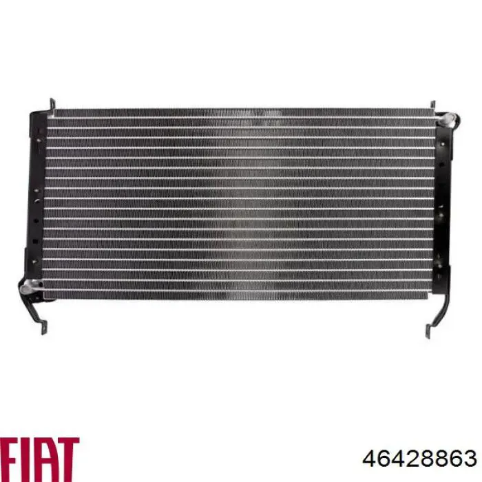 Радіатор кондиціонера 46428863 Fiat/Alfa/Lancia