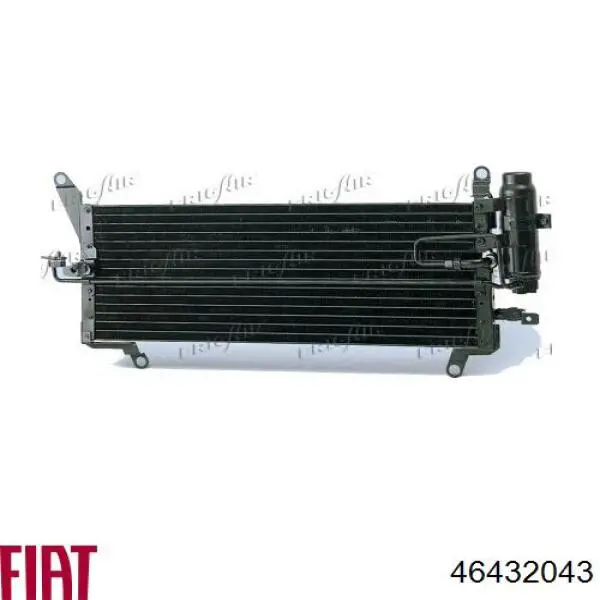 46432043 Fiat/Alfa/Lancia радіатор кондиціонера