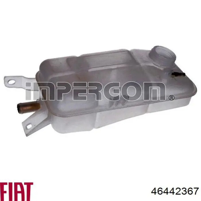 Бачок системи охолодження двигуна розширювальний Fiat/Alfa/Lancia 46442367 ціна, від 24.90 USD