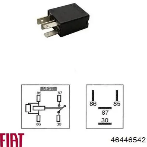 Реле вентилятора 46446542 Fiat/Alfa/Lancia