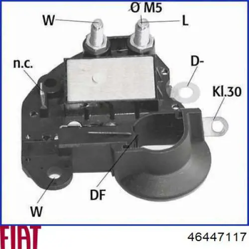 Генератор 46447117 Fiat/Alfa/Lancia