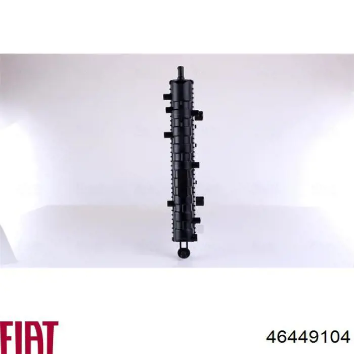 46449104 Fiat/Alfa/Lancia Радіатор охолодження двигуна