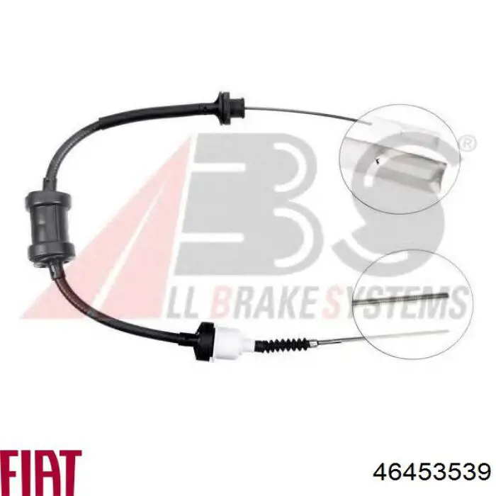Купити 46453539 Fiat/Alfa/Lancia Трос зчеплення