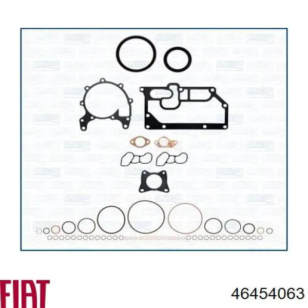 Прокладка головки блока циліндрів (ГБЦ) 46454063 Fiat/Alfa/Lancia