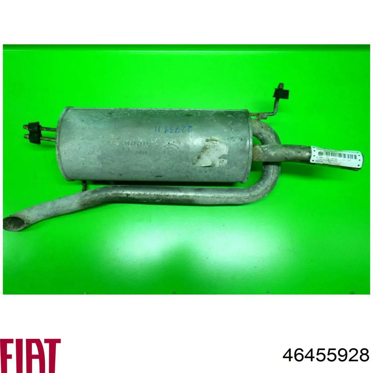 Купити 46455928 Fiat/Alfa/Lancia Глушник вихлопних газів кінцевий