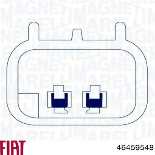 Механізм склопідіймача двері передньої, лівої 46459548 Fiat/Alfa/Lancia