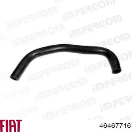 46467716 Fiat/Alfa/Lancia Шланг розширювального бачка, нижній