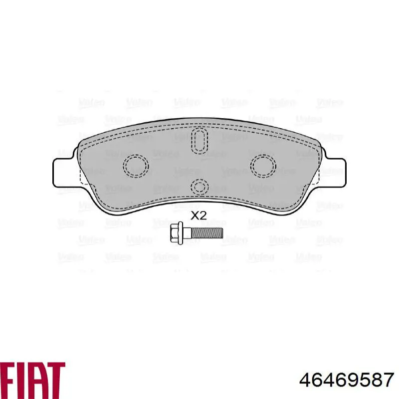 Натяжний ролик 46469587 Fiat/Alfa/Lancia