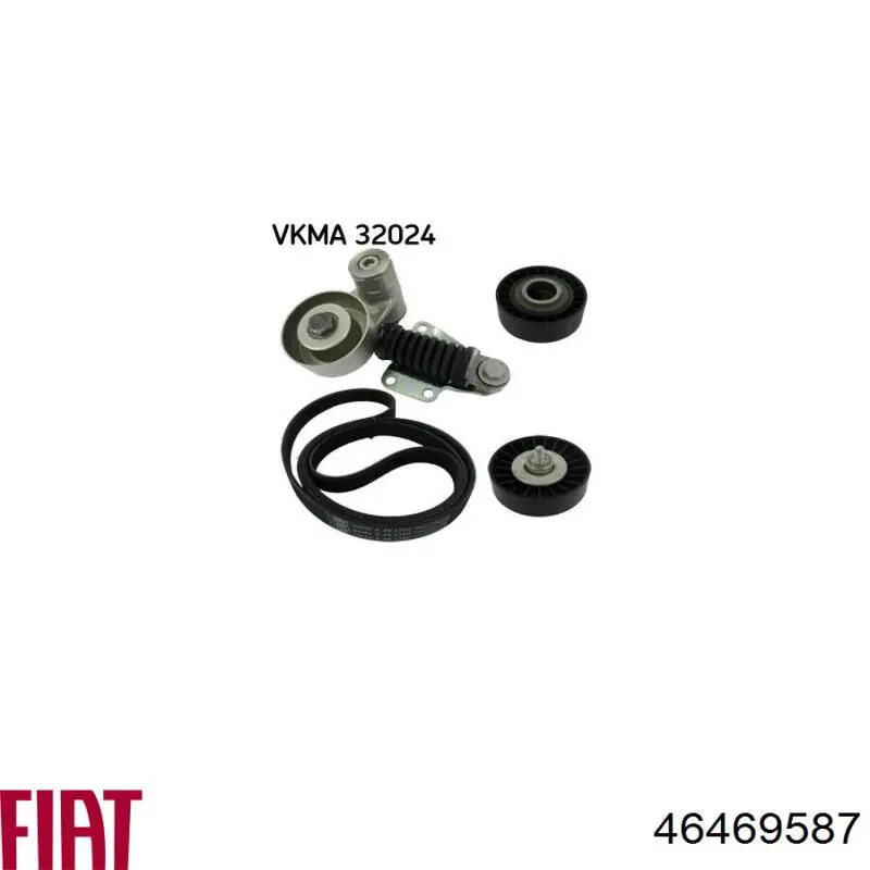 Натяжний ролик Fiat/Alfa/Lancia 46469587 ціна, від 16.67 USD