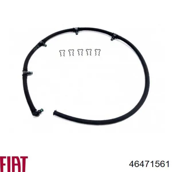 Трубка паливна, зворотня від форсунок Fiat/Alfa/Lancia 46471561 ціна, від 19.17 USD