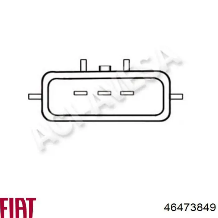 Котушка запалювання 46473849 Fiat/Alfa/Lancia