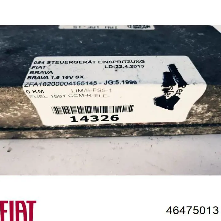 Датчик системи упорскування палива Fiat/Alfa/Lancia 46475013 ціна, від 31.67 USD