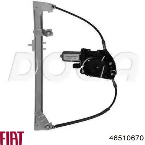 Склопідйомник з електродвигуном Fiat/Alfa/Lancia 46510670 ціна, від 44.36 USD