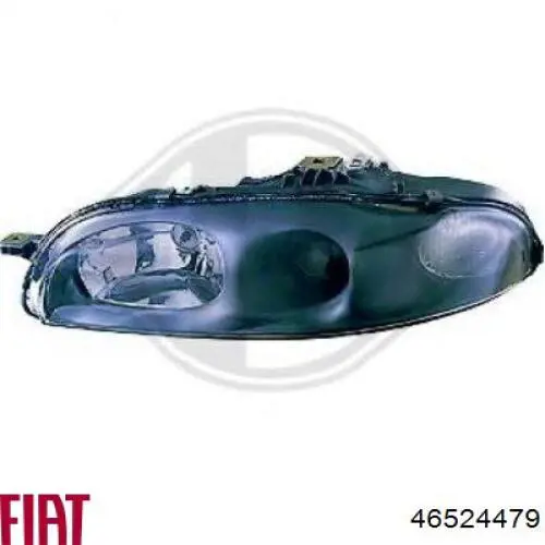 Основна фара - вставка Fiat/Alfa/Lancia 46524479 ціна, від 70.94 USD