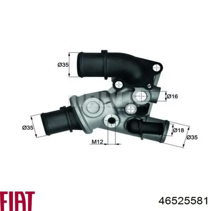 Автомобільний термостат Fiat/Alfa/Lancia 46525581 ціна, від 130.18 USD