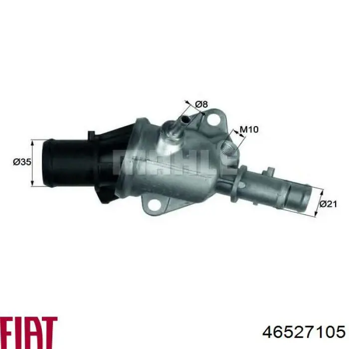 Купити 46527105 Fiat/Alfa/Lancia Корпус термостата