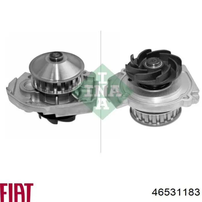 Помпа охолодження Fiat/Alfa/Lancia 46531183 ціна, від 19.50 USD