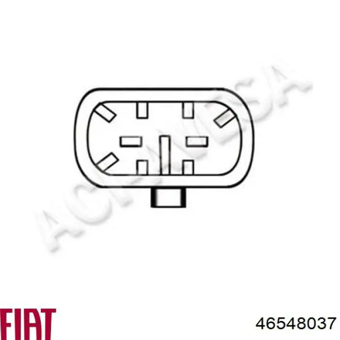 Котушка запалювання 46548037 Fiat/Alfa/Lancia