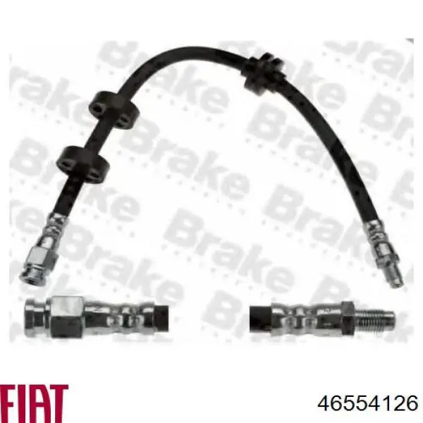 Шланг гальмівний передній Fiat/Alfa/Lancia 46554126 ціна, від 6.42 USD
