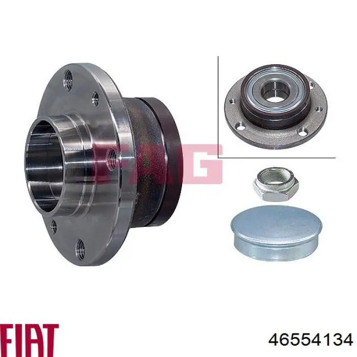 Задня маточина 46554134 Fiat/Alfa/Lancia