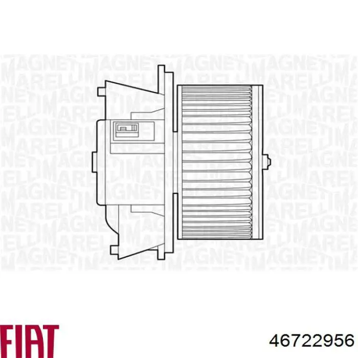 46722956 Fiat/Alfa/Lancia двигун вентилятора пічки (обігрівача салону)