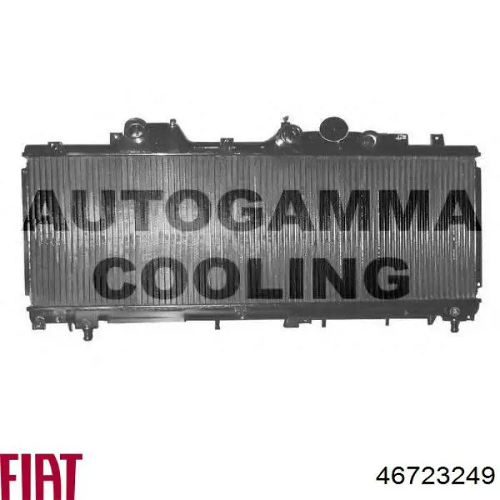 46723249 Fiat/Alfa/Lancia радіатор охолодження двигуна