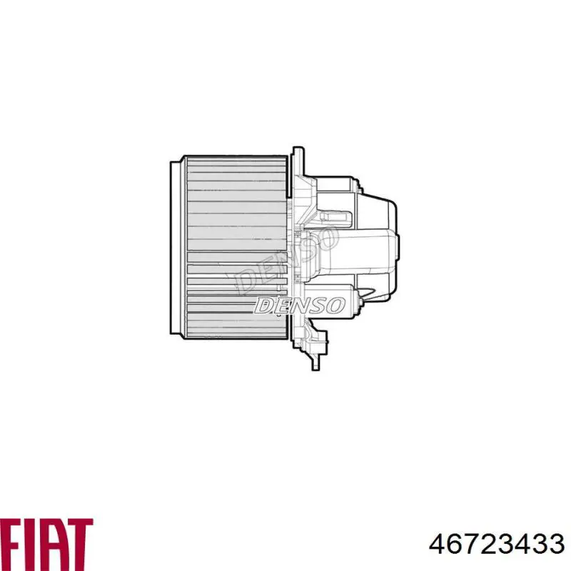 Купити 46723433 Fiat/Alfa/Lancia Електродвигуни (електродвигун обігрівача) або розетка причепа штепсельная